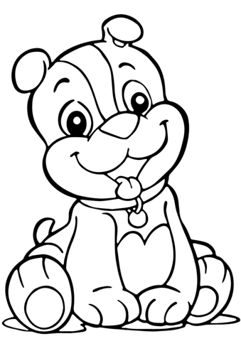 Funny Rubble Coloring Page